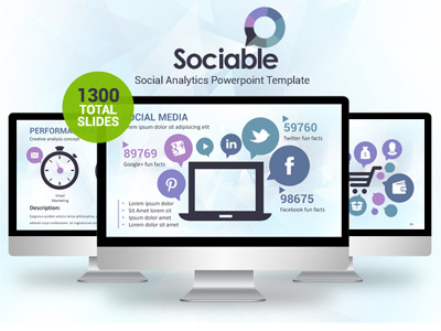 Sociable Powerpoint Template analytics powerpoint big data infographic powerpoint infographic survey marketing solutions monitoring multipurpose powerpoint pptx file presentation template seo powerpoint slides social media powerpoint