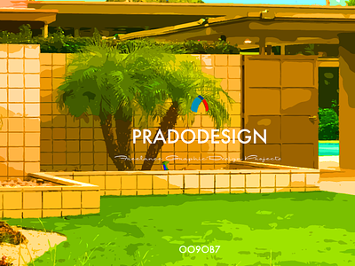 B branding design flat illustration illustrator logo pradodesign vector web website