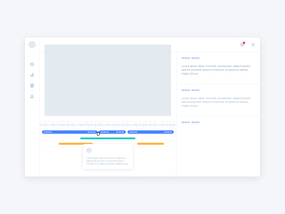 Timeline for video editing apps