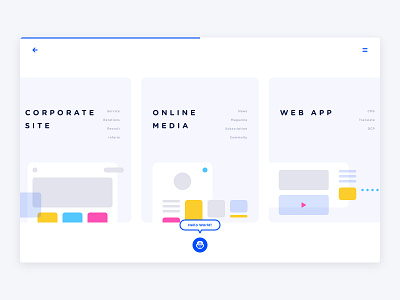 Web site onboarding screens app design illustration ui ux web