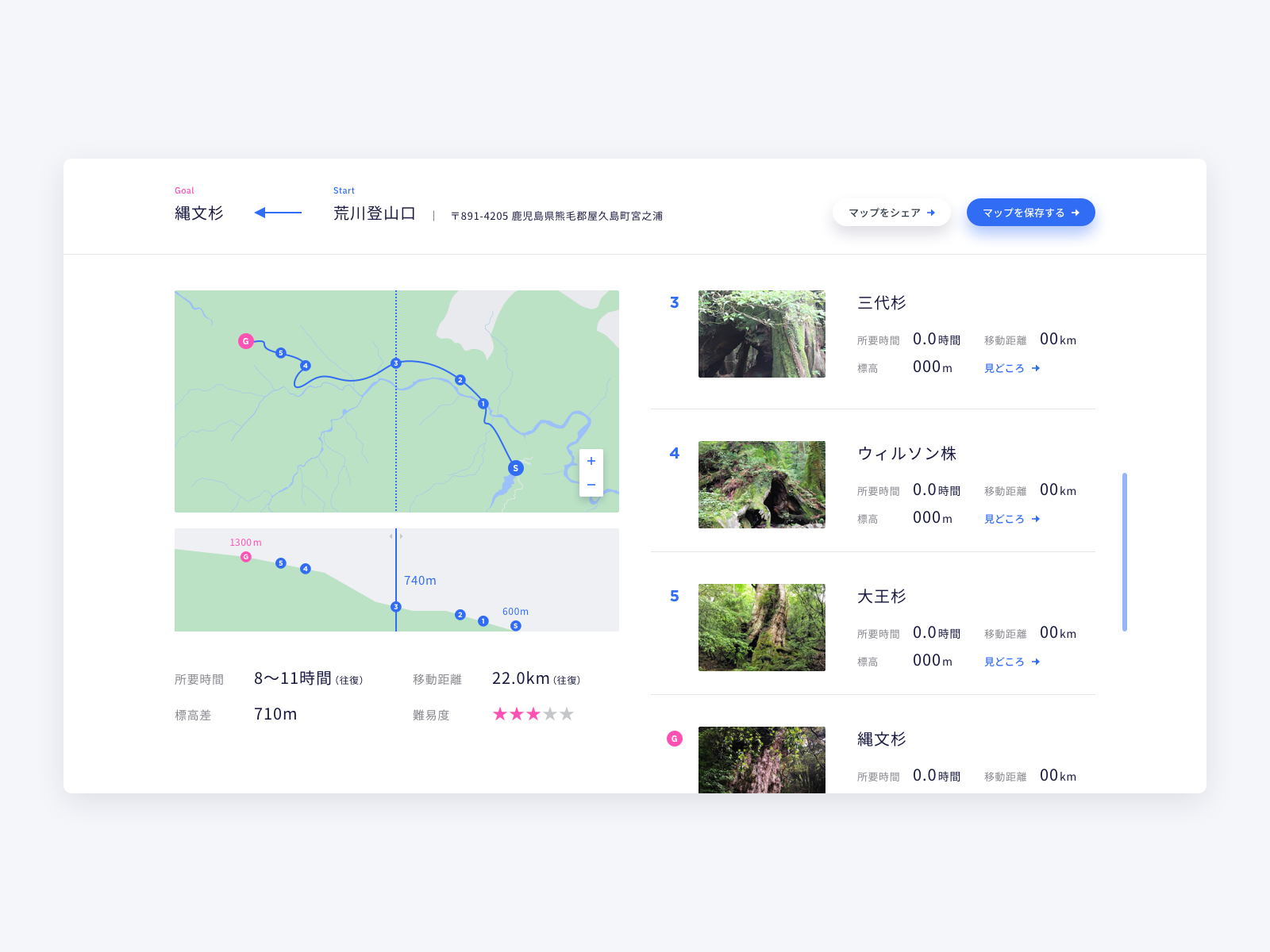 Travel Map App By Akari Inc On Dribbble   Routemap 4x 