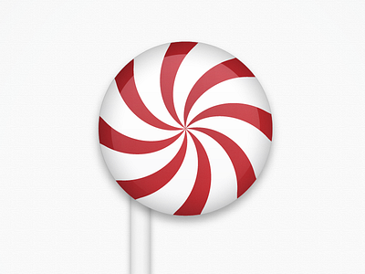 Peppermint candy logo peppermint vector