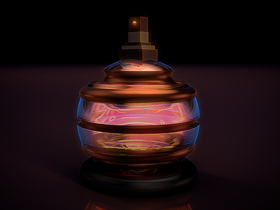 Perfum bottle 3d cinema 4d concept art cover art design illustration perfume