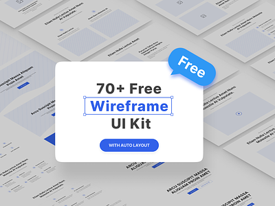 Wireframe Free UI Kit