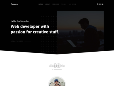 portfolio by Mamun Hossen on Dribbble