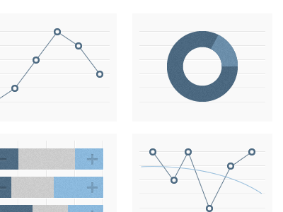 Dashboard Chart Thumbs blue charts dashboard