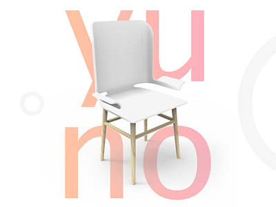 Yuno chair chair furniture industrial product