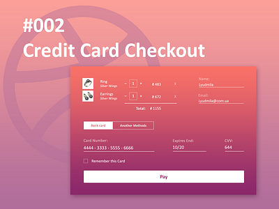 Credit Card Checkout