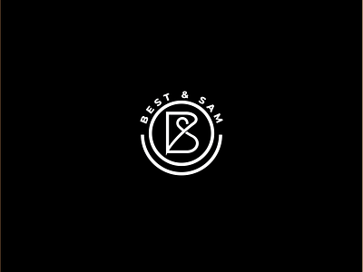 BEST & SAM LOGO DESIGN black branding icon identitydesign illustration logo logodesigner logodesigns typography ux