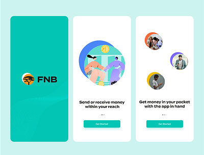 FNP UI Redesign adobe branding business finance illustration ux vector