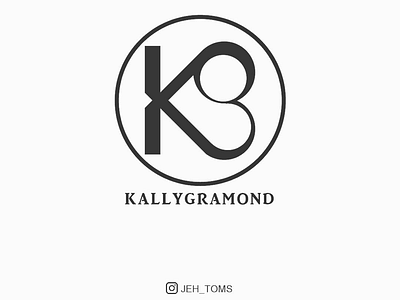 Kallygramond logo adobe illustration logo