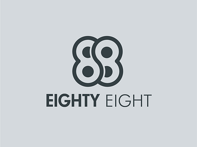 EIGHTY EIGHT LOGO adobe branding business design graphic design graphic designer graphics illustration logo design logomark logos store.
