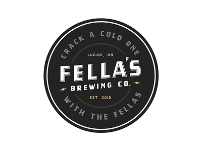 Crack a Cold One With the Fellas beer brew brewery coaster drink fellas friends fun stickermule
