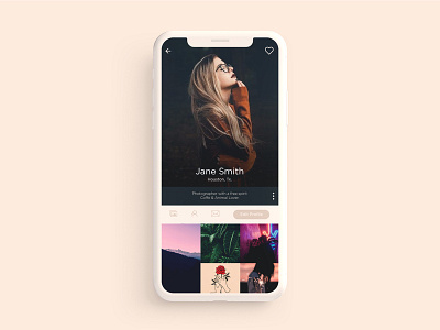 Daily UI Challenge 006 - User Profile