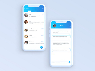 Daily UI Challenge 013 - Direct Messaging app challenge daily daily ui dailyui day013 design direct message message message app ui