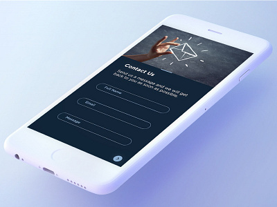 Daily Ui Challenge 028 - Contact Page