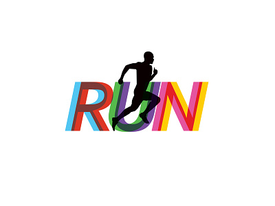 Run logo marathon run