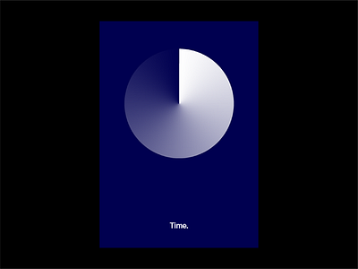 Time. design designer graphic poster poster art poster challenge poster design time typography