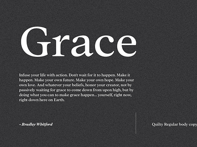 Quilty - Serif Typeface Of 14 Styles