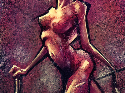 Figure Study digital painting study