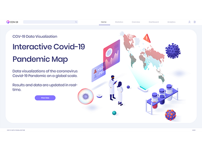 Covid-19 Coronavirus Admin Landing admin app application design illustration ui ux web app web application