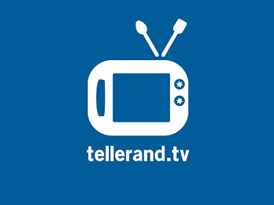 Tellerrand.tv cooking illustration logo