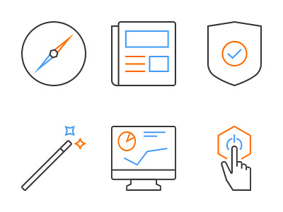 Protonet Icons icons iconset illustrator lines minimal