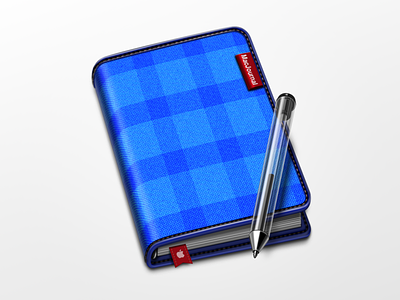Notebook icon fabric icon notebook pen