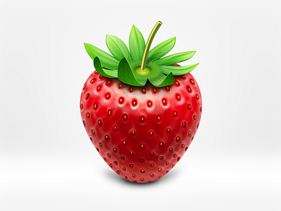 Strawberry icon icon strawberry