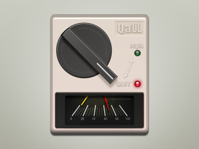 Qall icon - rejected icon quit switch