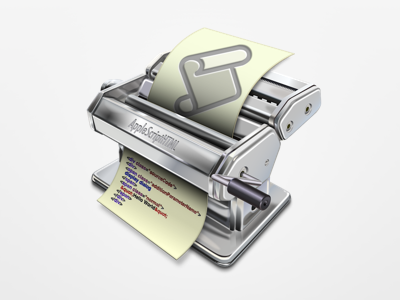 AppleScriptHTML icon applescript convert html icon metal pasta machine pasta maker