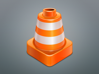 VLC icon glossy icon vlc