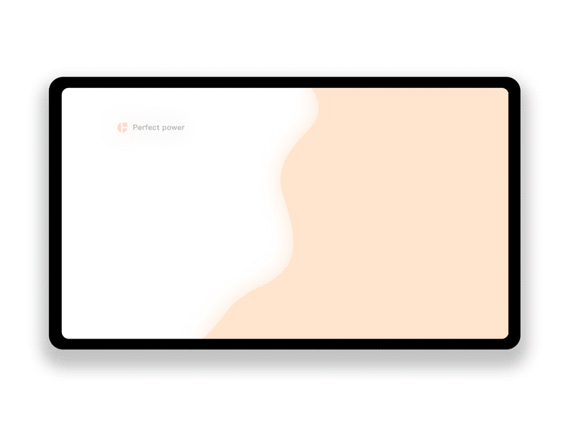 Web animation app illustration typography