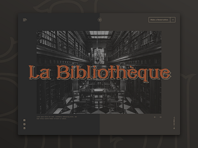 La Bibliothèque Concept - One Hour Design Challenge