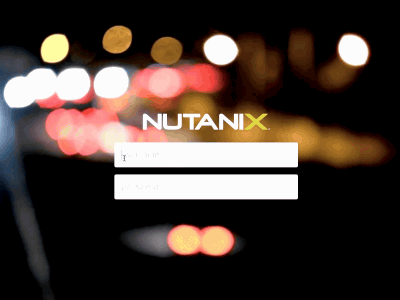 Nutanix Ui