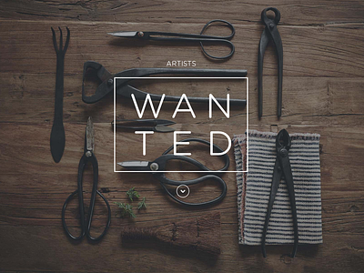 Artist Wanted artists career clean hire jobs nutanix one page web webpage