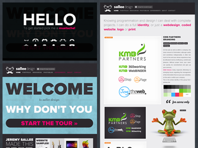 Sallee Design v4 css3 html5 typography webdesign website