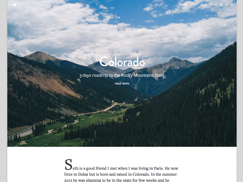 Colorado photo story