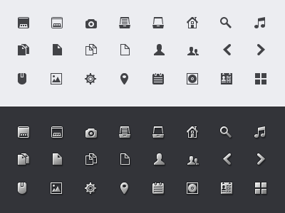 Mimi Glyphs glyph icons picto