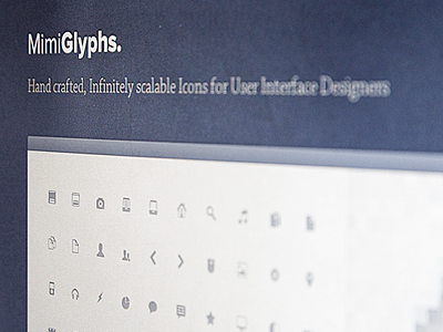 Mimi Glyphs v2 free psd file 16px free glyph icon icons pack psd small