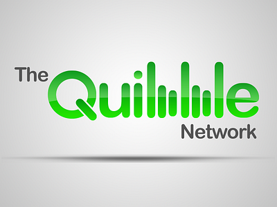 Quibble logo branding logo network