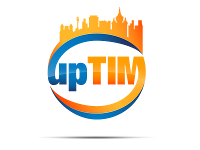 UpTIM logo architecture branding logo