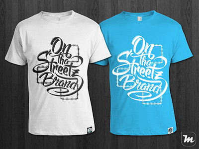 Second Tshirt Design apparel calligraphy design lettering tshirt typography