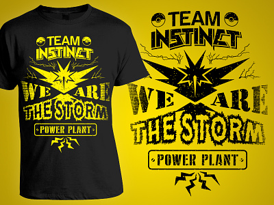 Team Instinct T-shirt Design