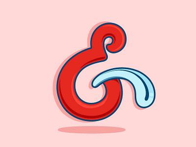 :P calligraphy design icon identity illustrative designer logo logo design mark red typography