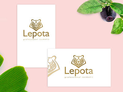 Logodesign and branding for cosmetic`s company branding design identity illustration logo