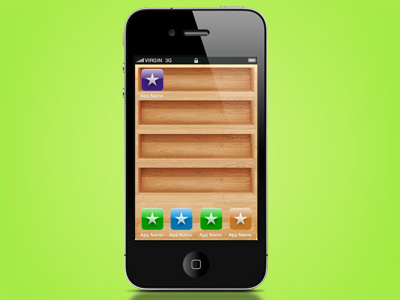 Wooden iphone shelves background freebie iphone psd wood wooden
