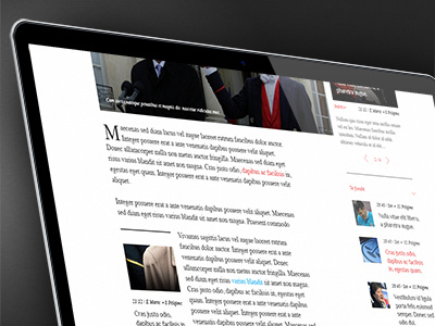 indeksonline portal grid magazine news serif typography webdesign