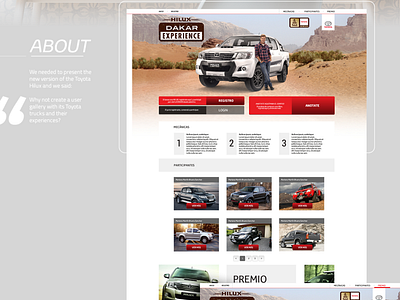 Fast & Furious Toyota Landing Page