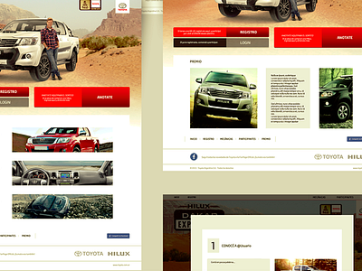 Fast & Furious Toyota Landing Page